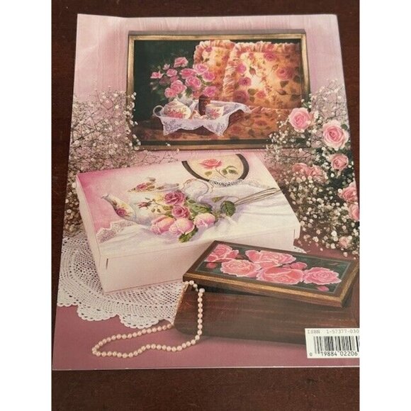 Vintage Decorative Tole Painting Pattern Book Perfectly English Connie Parkinson - Picture 2 of 6